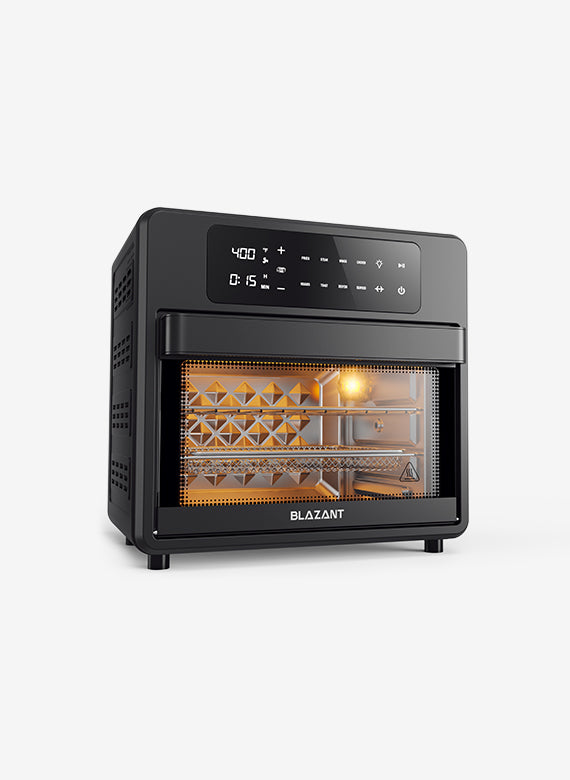 BLAZANT T11 Air Fryer 16QT   Fills Up The Food You Want And Let The whole Family Eat Happily