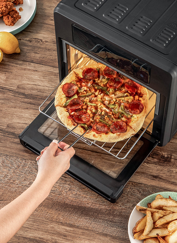 BLAZANT T11 Air Fryer 16QT   Fills Up The Food You Want And Let The whole Family Eat Happily